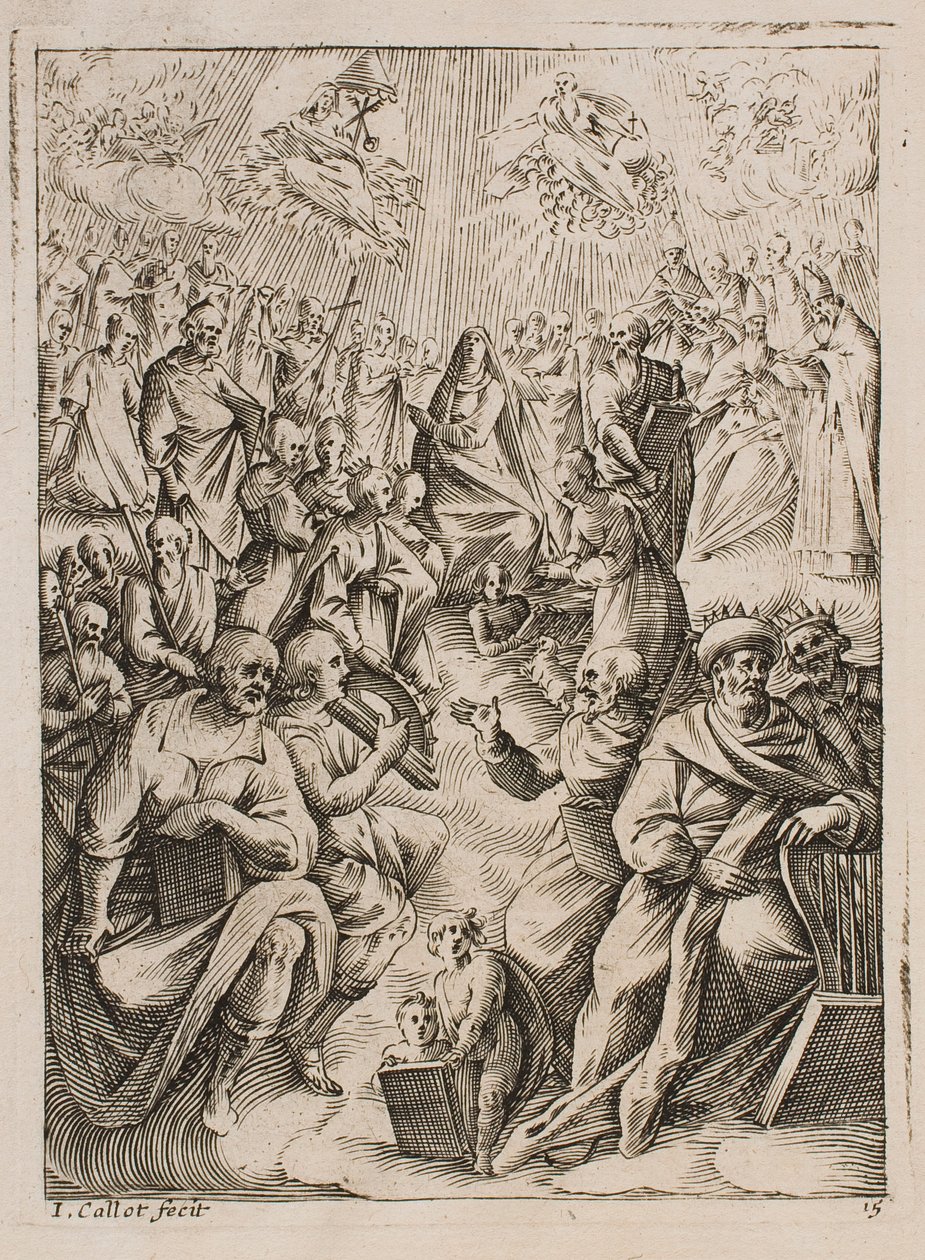 Paradiso, dalla serie “Immagini di Roma” da Jacques Callot