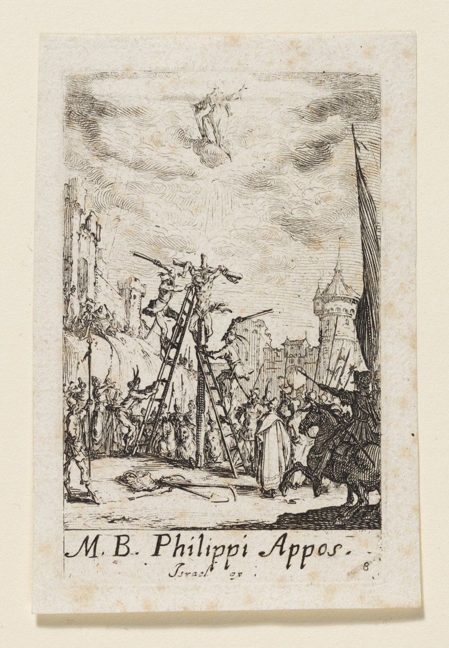Filippo apostolo (Philippi Appos.) da Jacques Callot