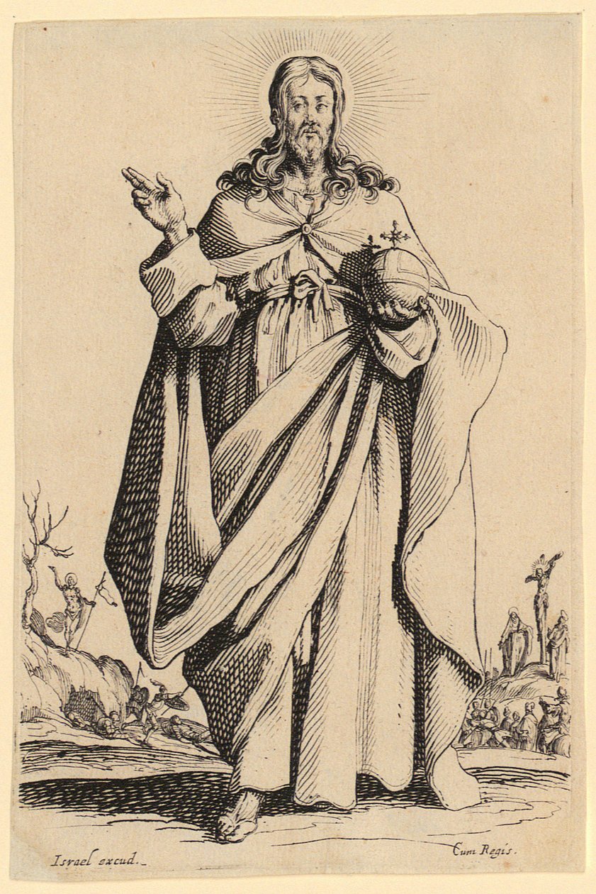 Ritratto di Claude Deruet da Jacques Callot