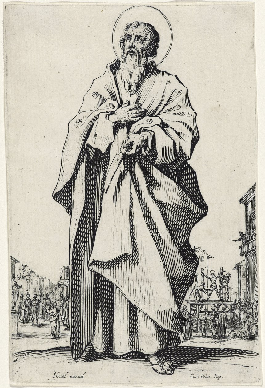 San Bartolomeo da Les Grands Apôtres, 1631 da Jacques Callot