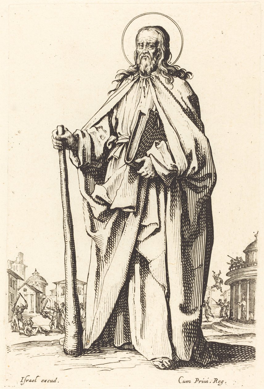 San Giacomo il Minore, pubblicato 1631 da Jacques Callot