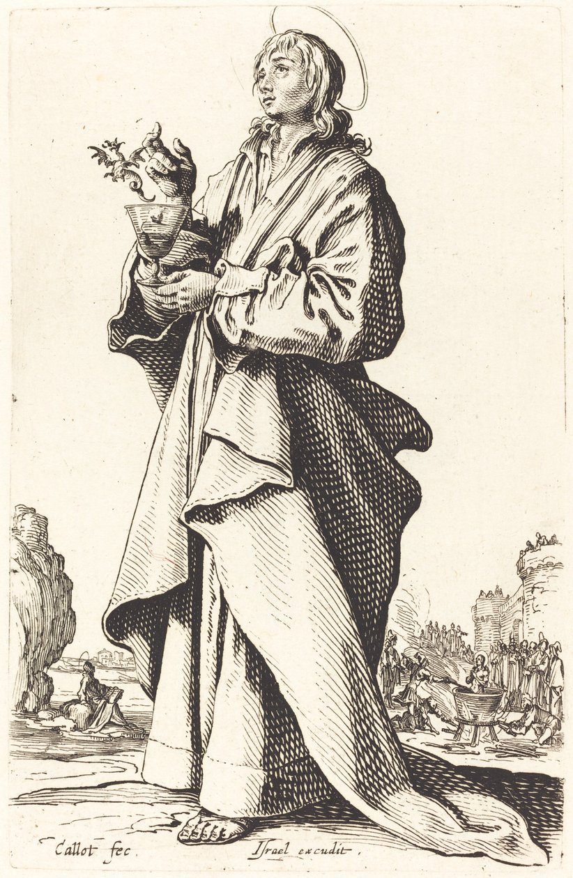 San Giovanni Evangelista da Jacques Callot