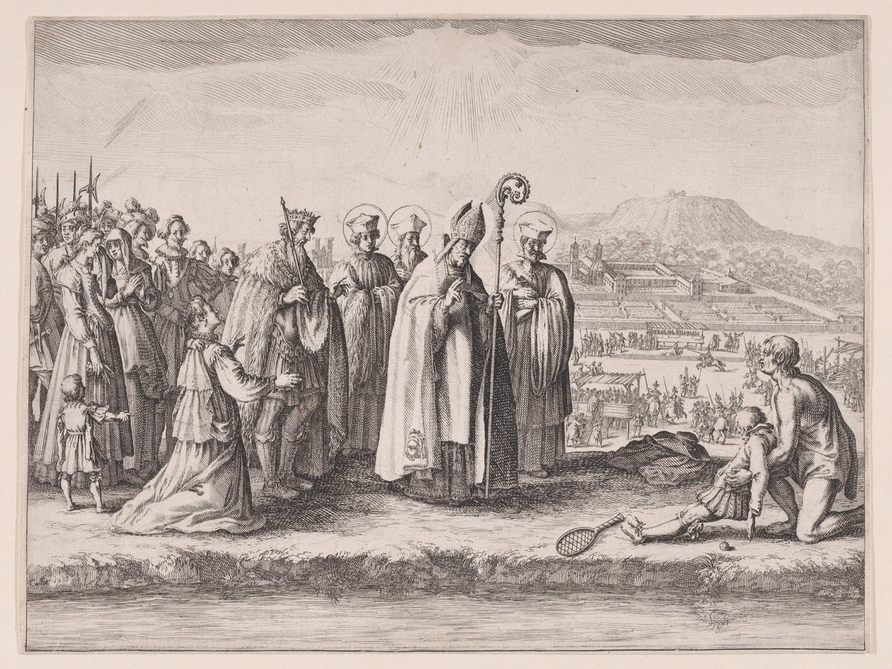 Saint Mansuy, opera nota anche come Saint Mansuet o La Raquette (Saint Mansuy, opera nota anche come Saint Mansuet o La Raquette) da Jacques Callot