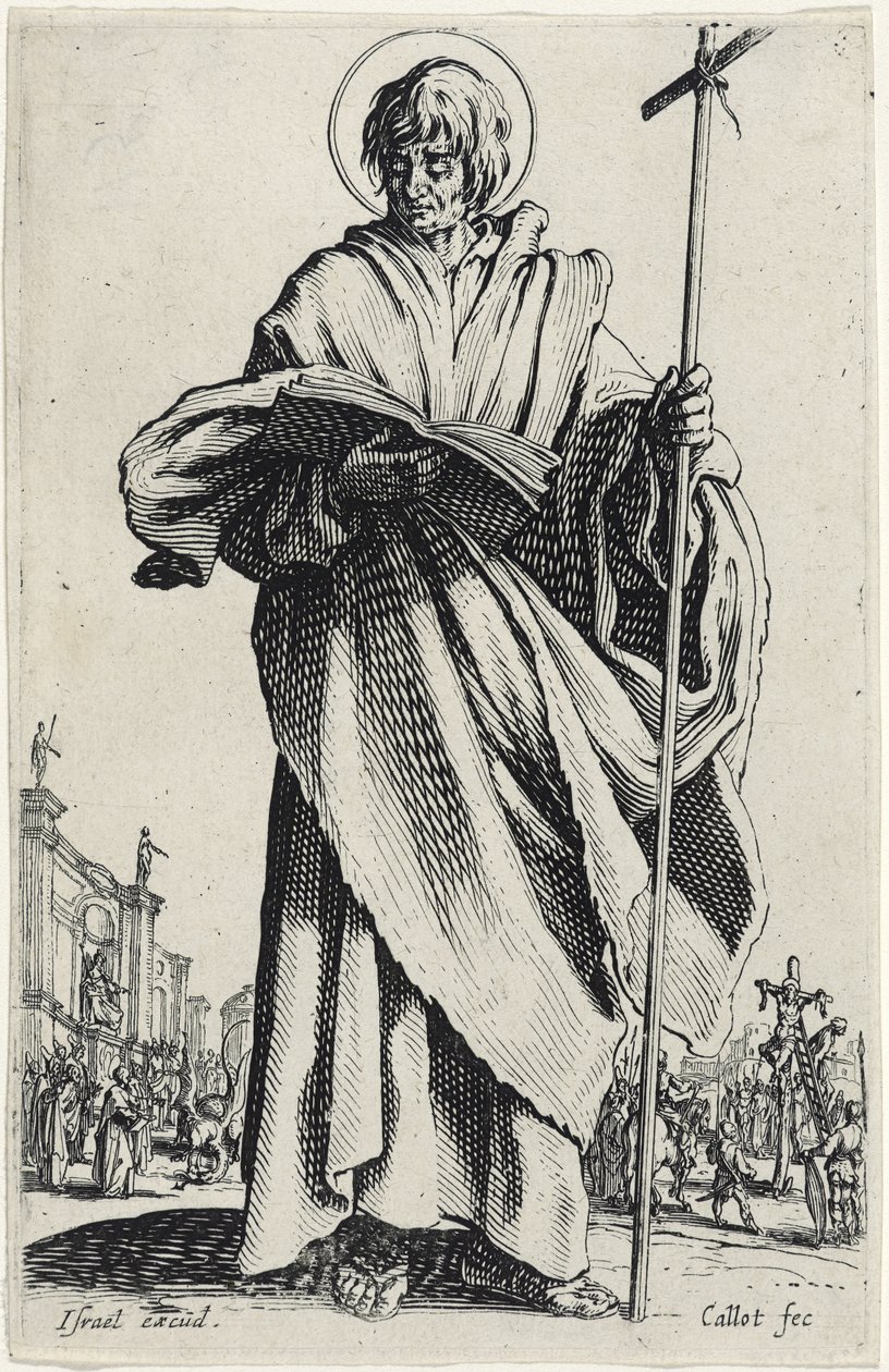 San Filippo da Les Grands Apôtres, 1631 da Jacques Callot