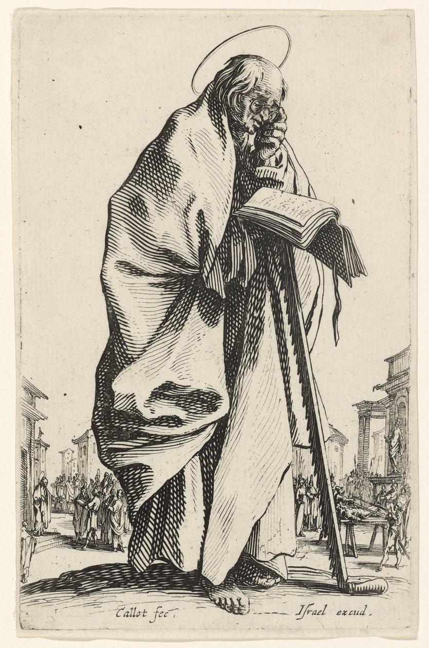 San Simone da Les Grands Apôtres, 1631 da Jacques Callot