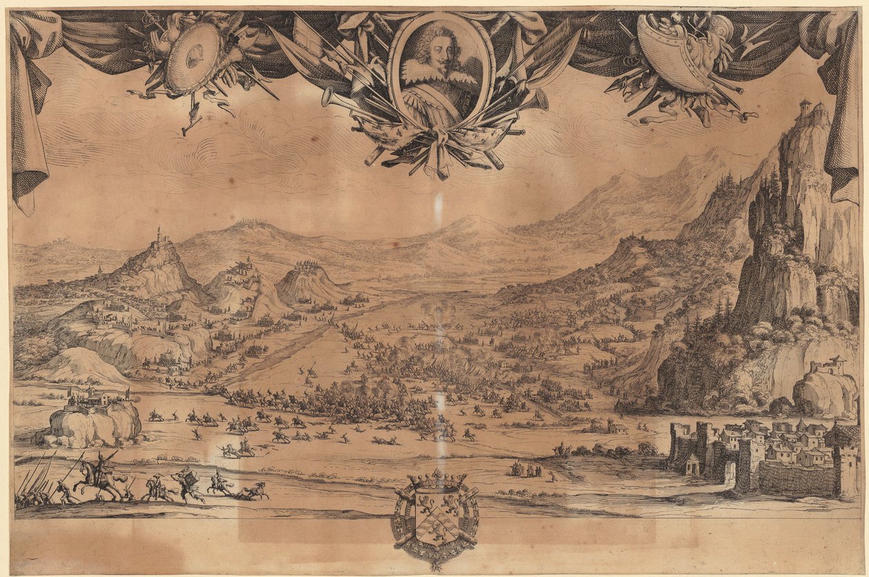Battaglia di Avigliano da Jacques Callot