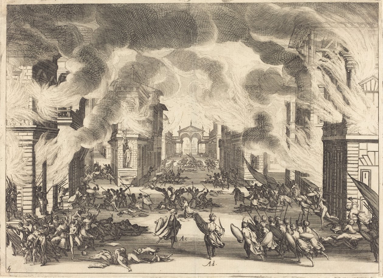 Solimano, Atto V da Jacques Callot