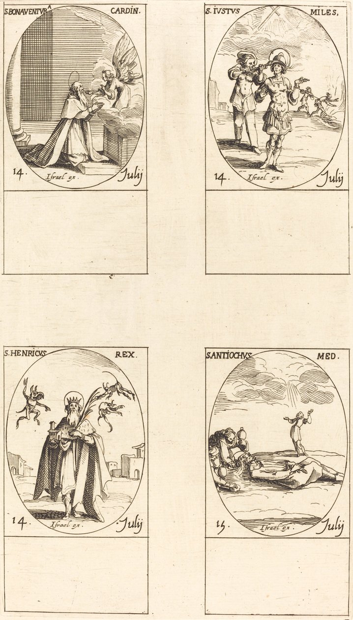 San Bonaventura; San Giusto; San Enrico, imperatore; Sant