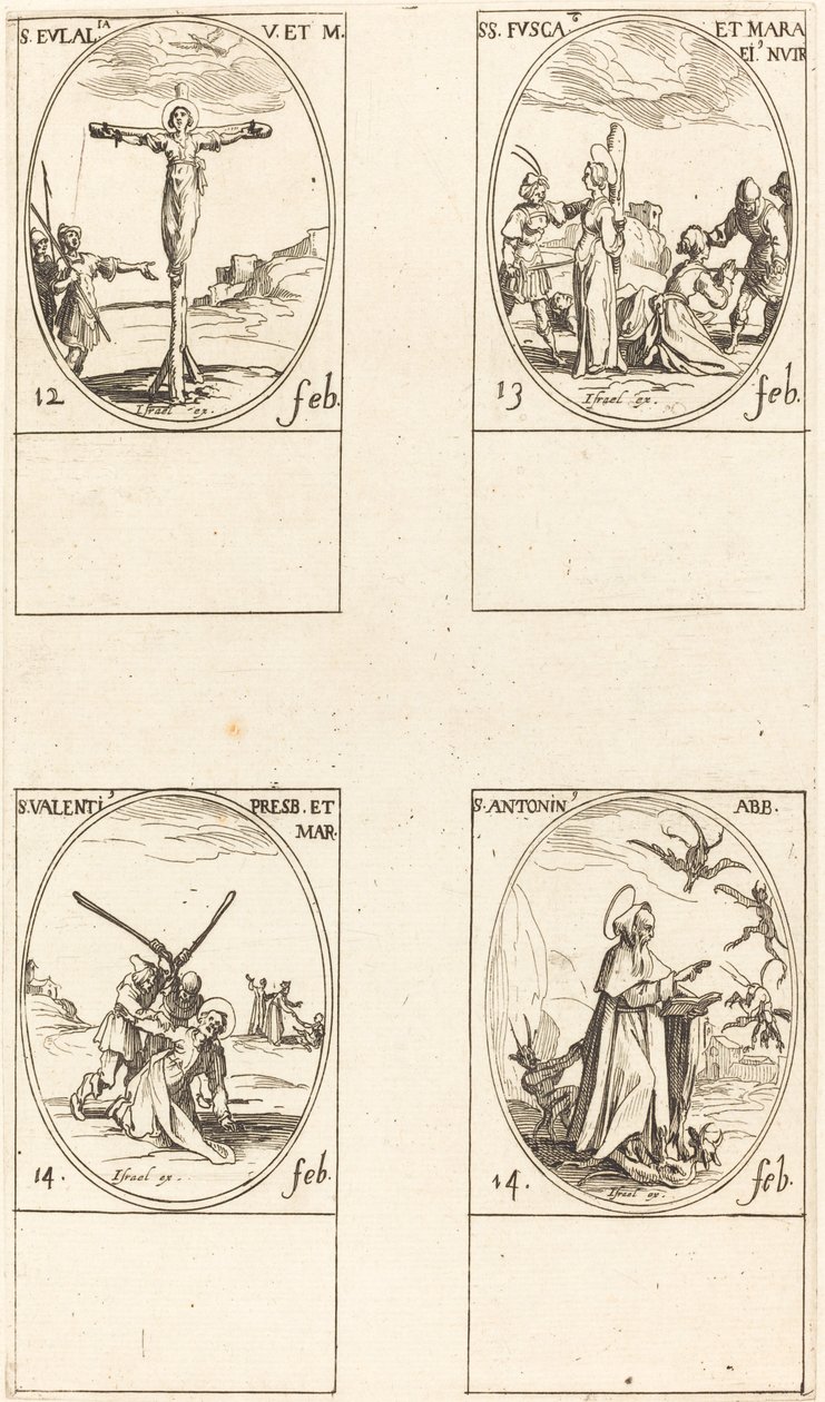Santa Eulalia; Santa Fusca e Maura; San Valentino; Sant