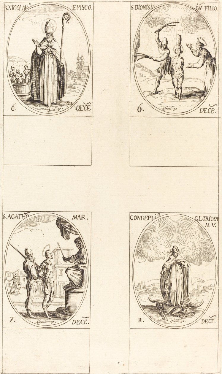 San Nicola; Santa Dionisia e Figlio; Sant