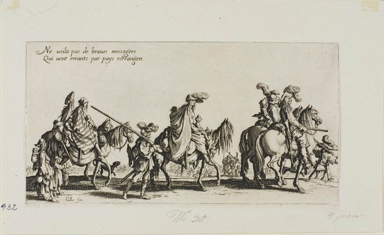 I boemi in marcia, da I boemi da Jacques Callot