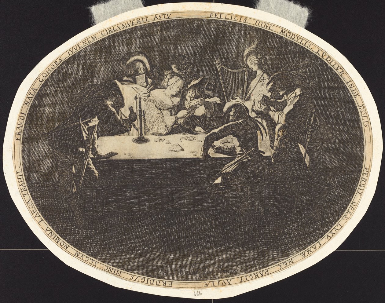 I giocatori di carte da Jacques Callot