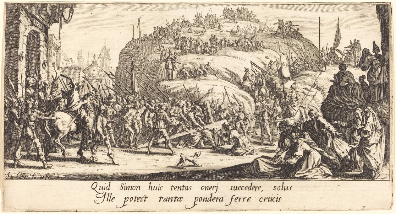 La crocifissione da Jacques Callot