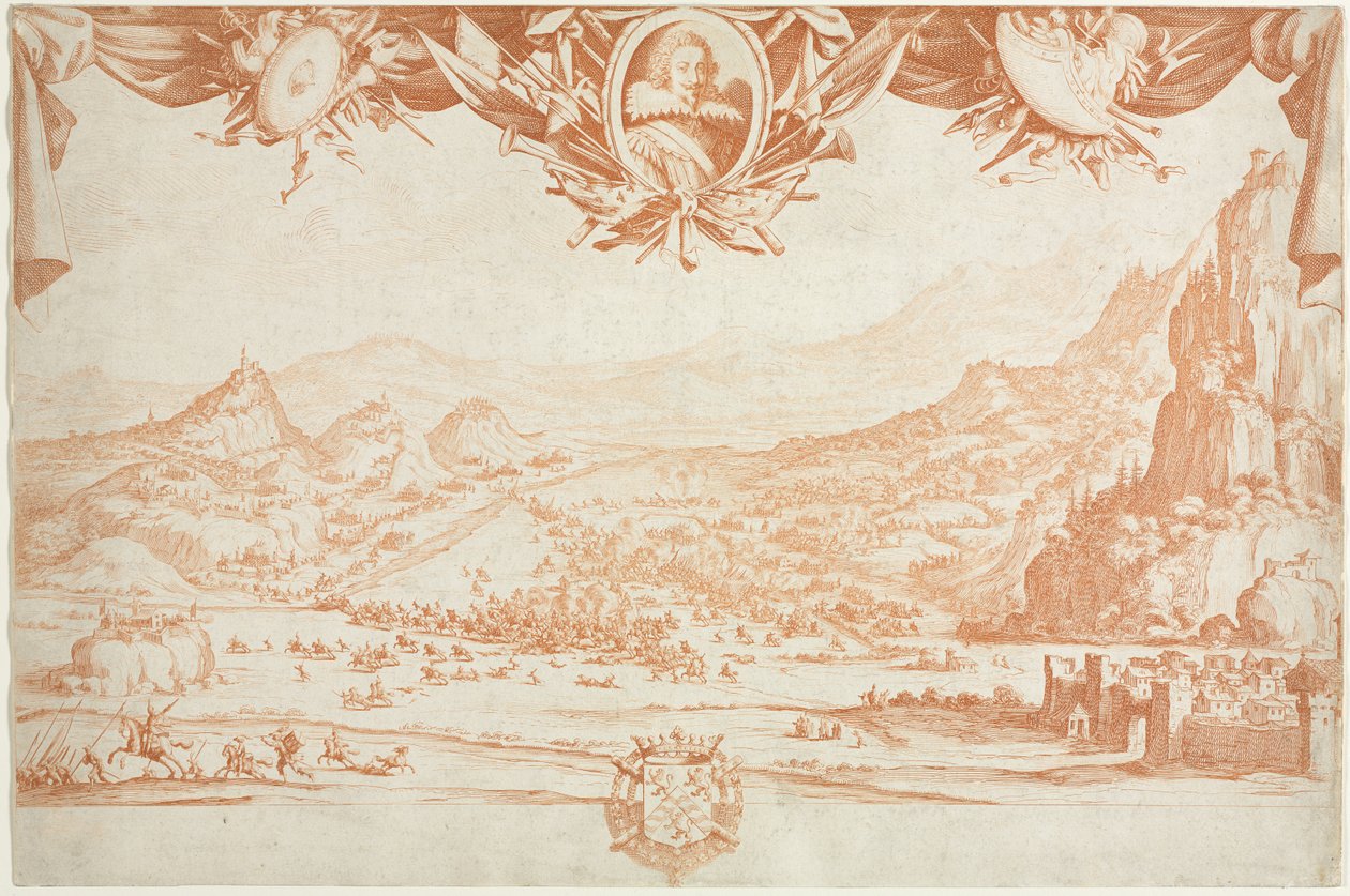 Il combattimento di Avigliamo da Jacques Callot