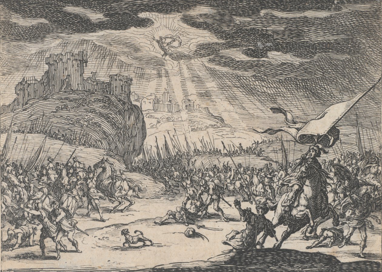 La Conversione di San Paolo da Jacques Callot