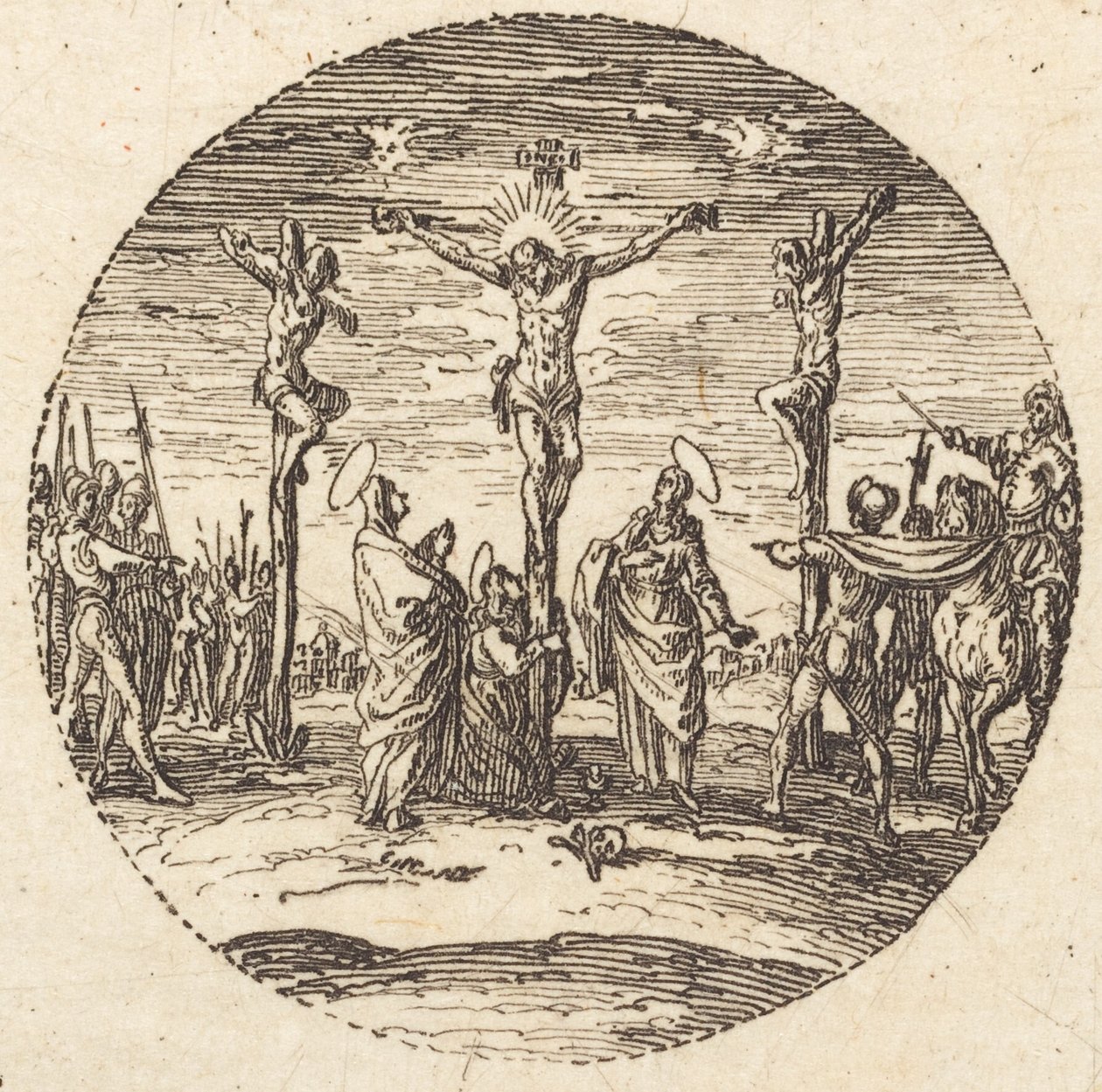 La Crocifissione da Jacques Callot
