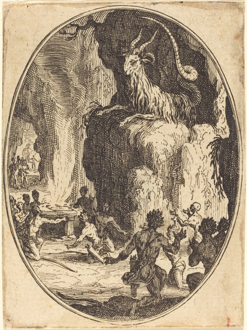 Il culto del demone da Jacques Callot