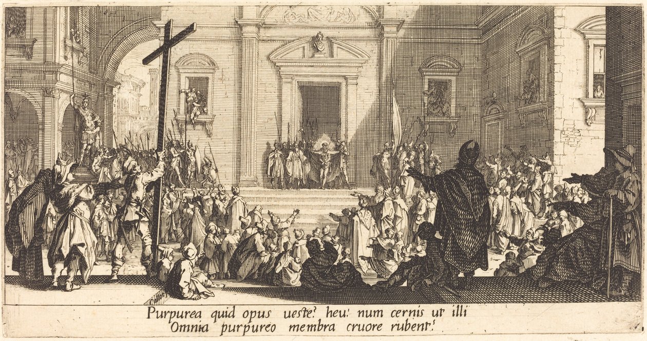 Ecce Homo, c. 1618 da Jacques Callot