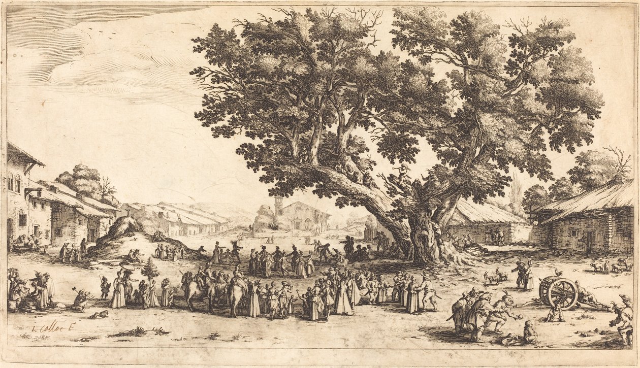 La Fiera di Xeuilley da Jacques Callot