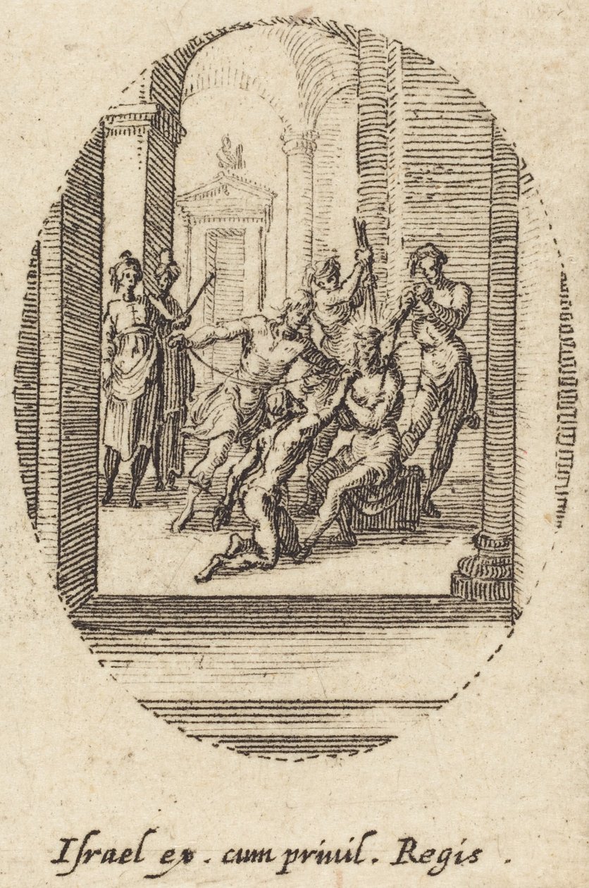 La Flagellazione, c. 1631 da Jacques Callot