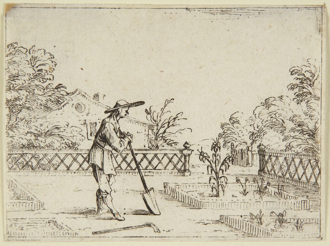 Il giardiniere da Jacques Callot