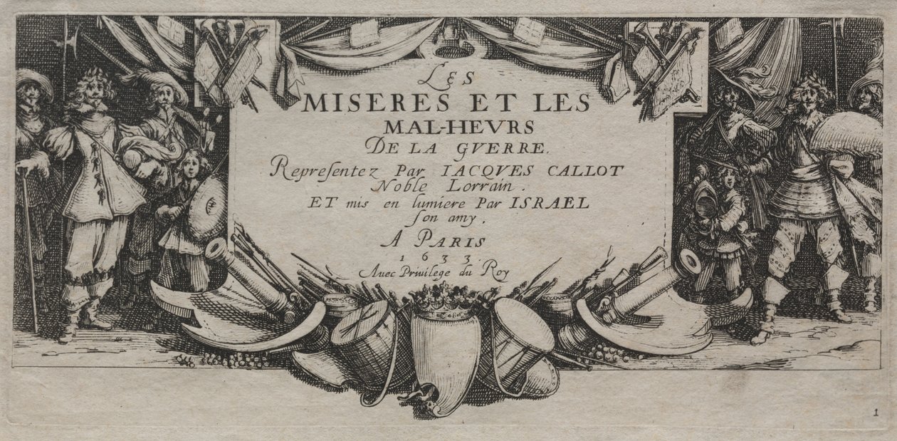 Le grandi miserie della guerra da Jacques Callot
