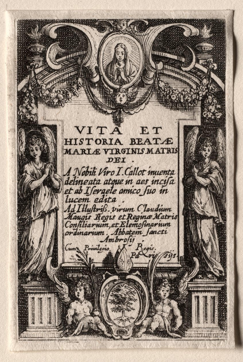 La vita della Vergine da Jacques Callot