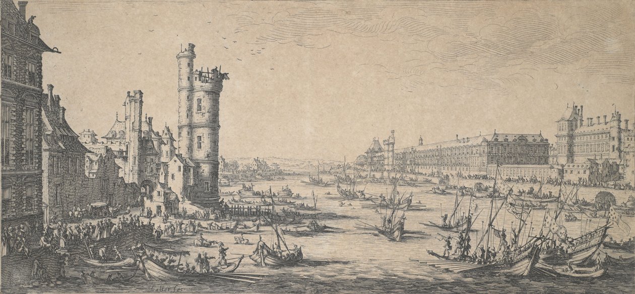 Il Louvre da Jacques Callot