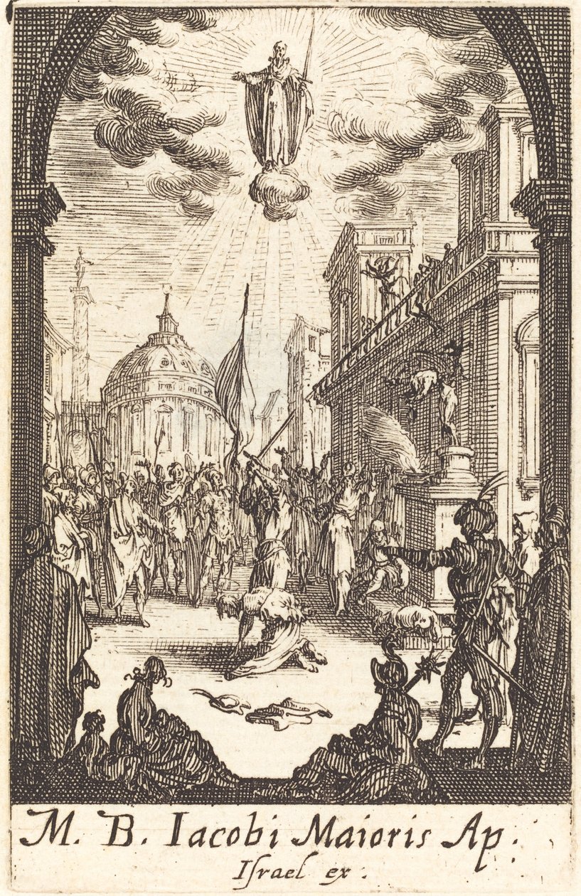 Il martirio di San Giacomo Maggiore da Jacques Callot