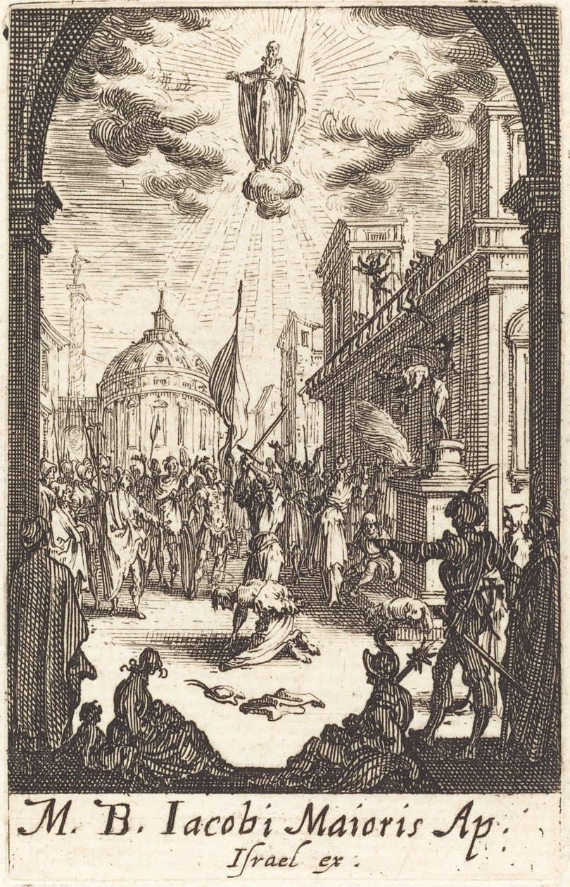 Il martirio di San Giacomo Maggiore da Jacques Callot