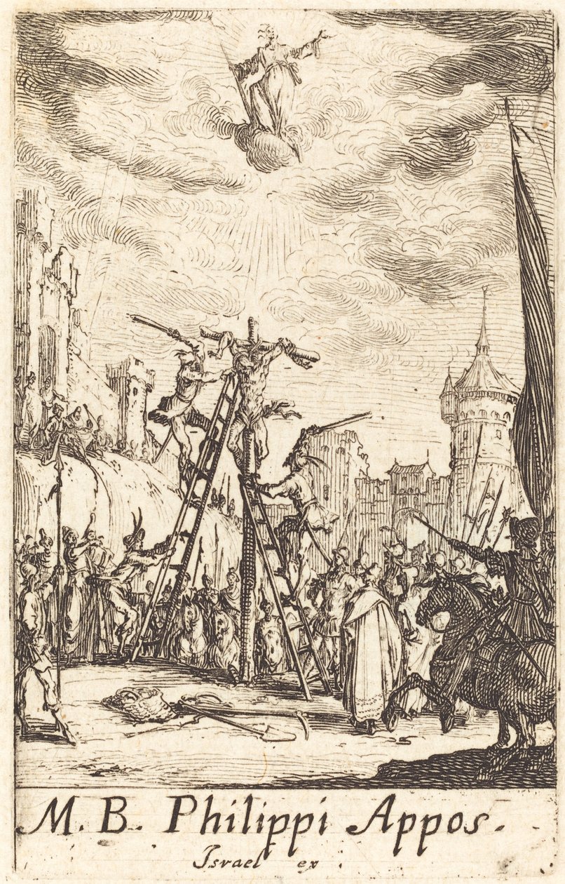 Il martirio di San Filippo da Jacques Callot