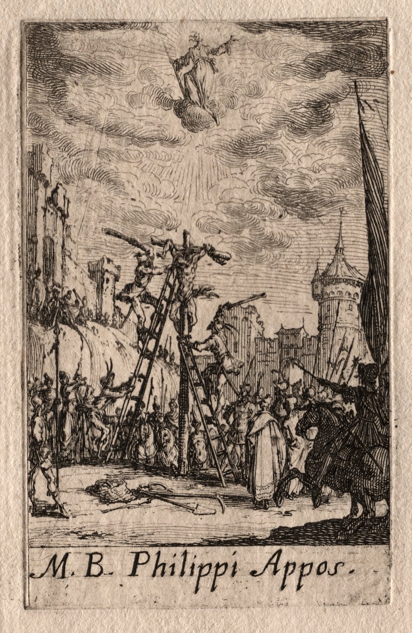 Il Martirio degli Apostoli: San Filippo da Jacques Callot