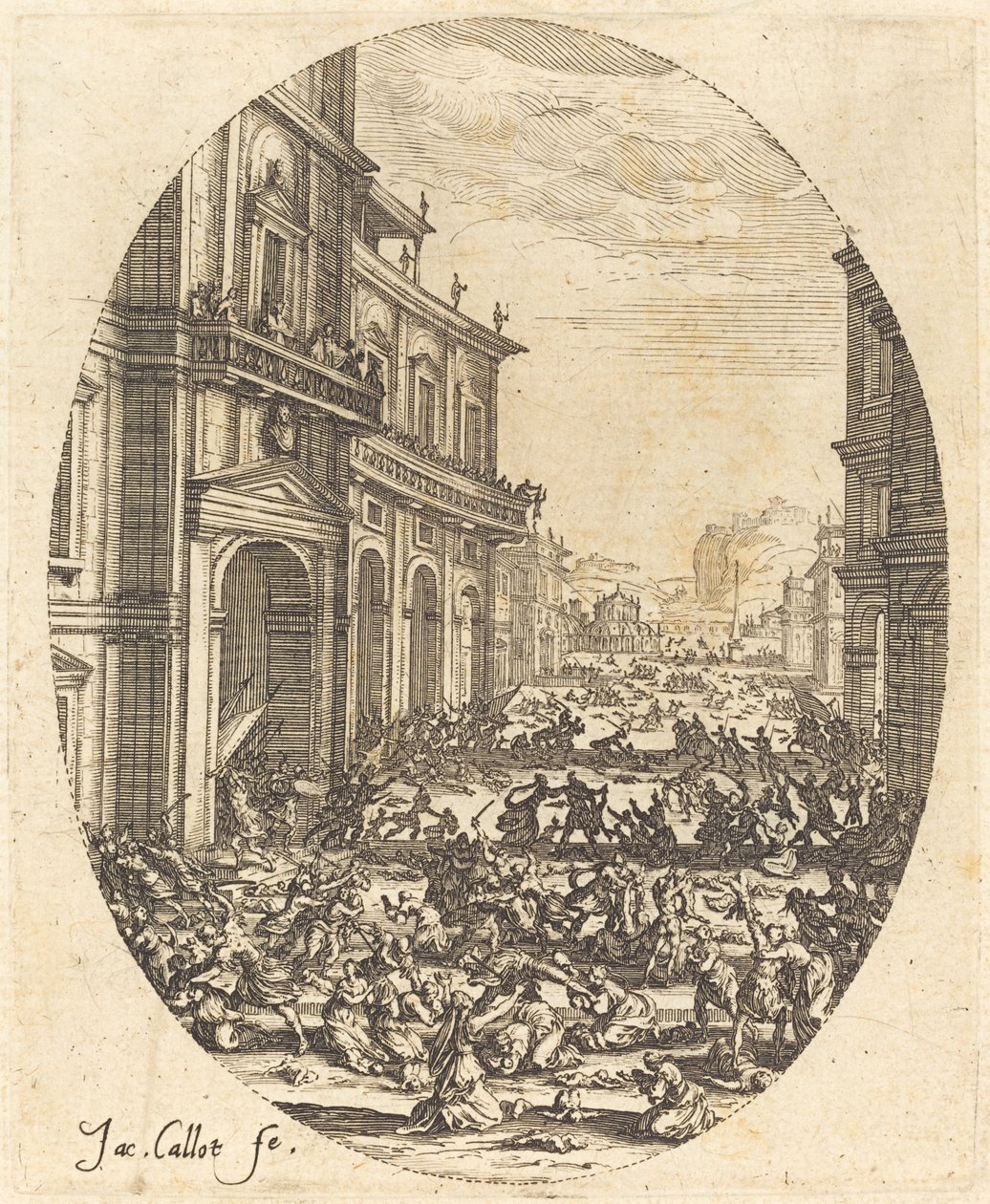 Il massacro degli innocenti da Jacques Callot