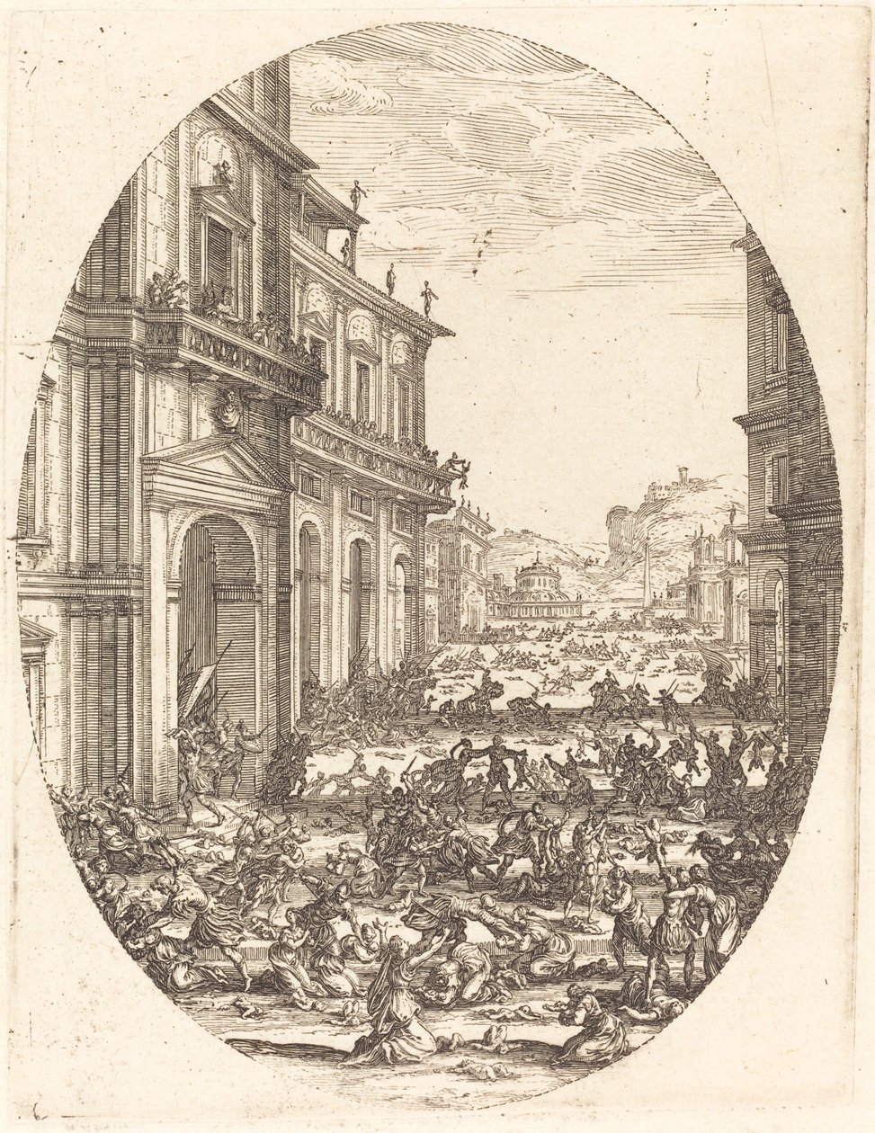 Il massacro degli innocenti da Jacques Callot