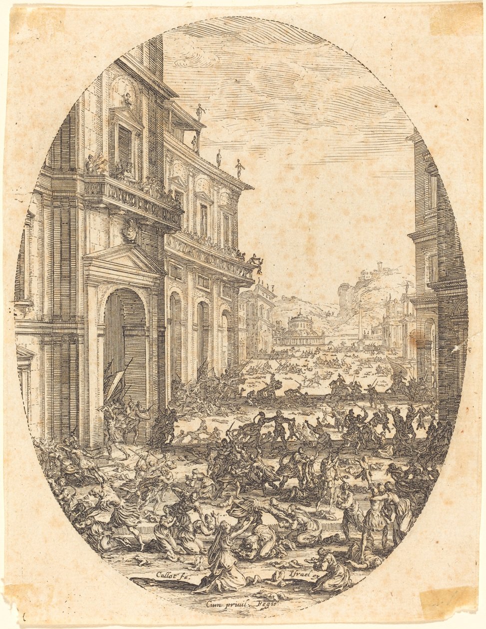 Il massacro degli innocenti da Jacques Callot
