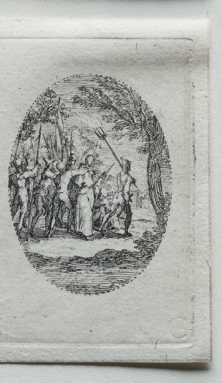 I misteri della Passione: Cristo catturato da Jacques Callot