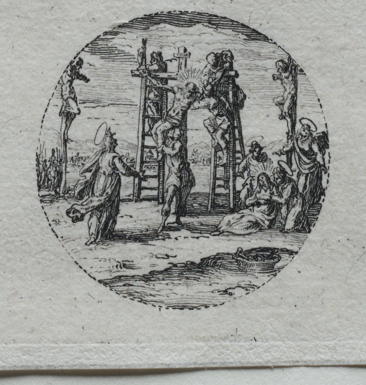 I misteri della Passione: La Crocifissione da Jacques Callot