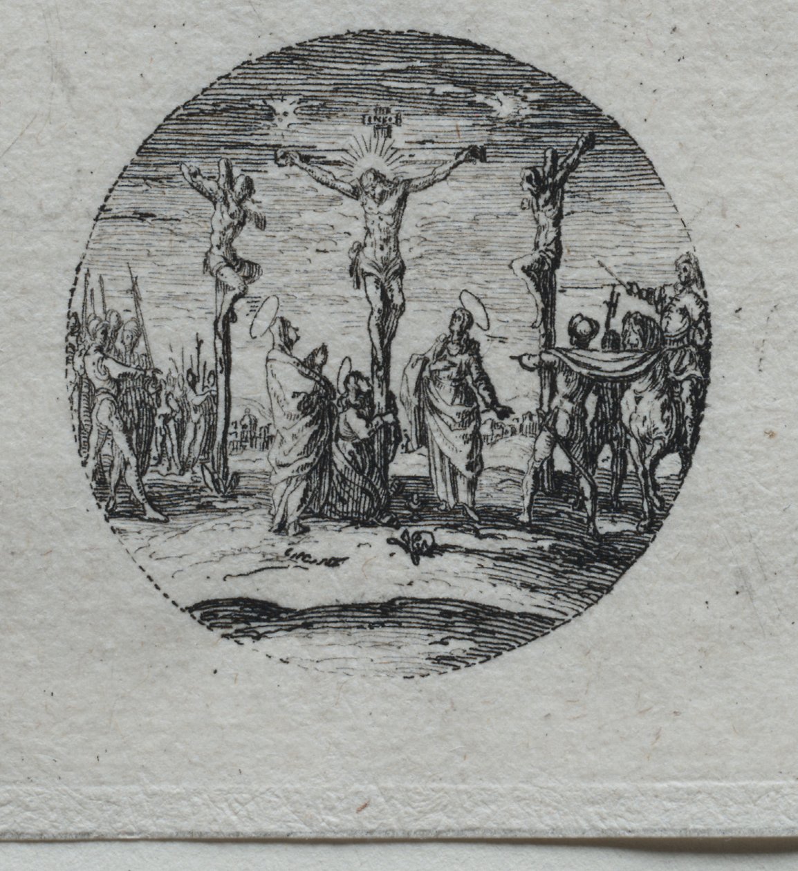 I misteri della Passione: La discesa dalla croce da Jacques Callot