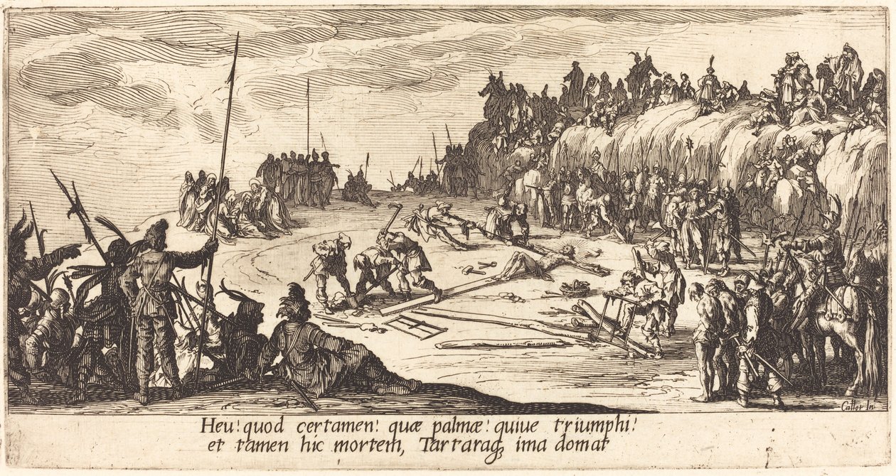 La crocifissione da Jacques Callot