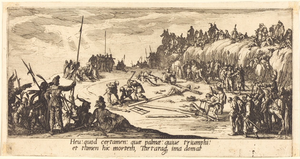 La crocifissione da Jacques Callot
