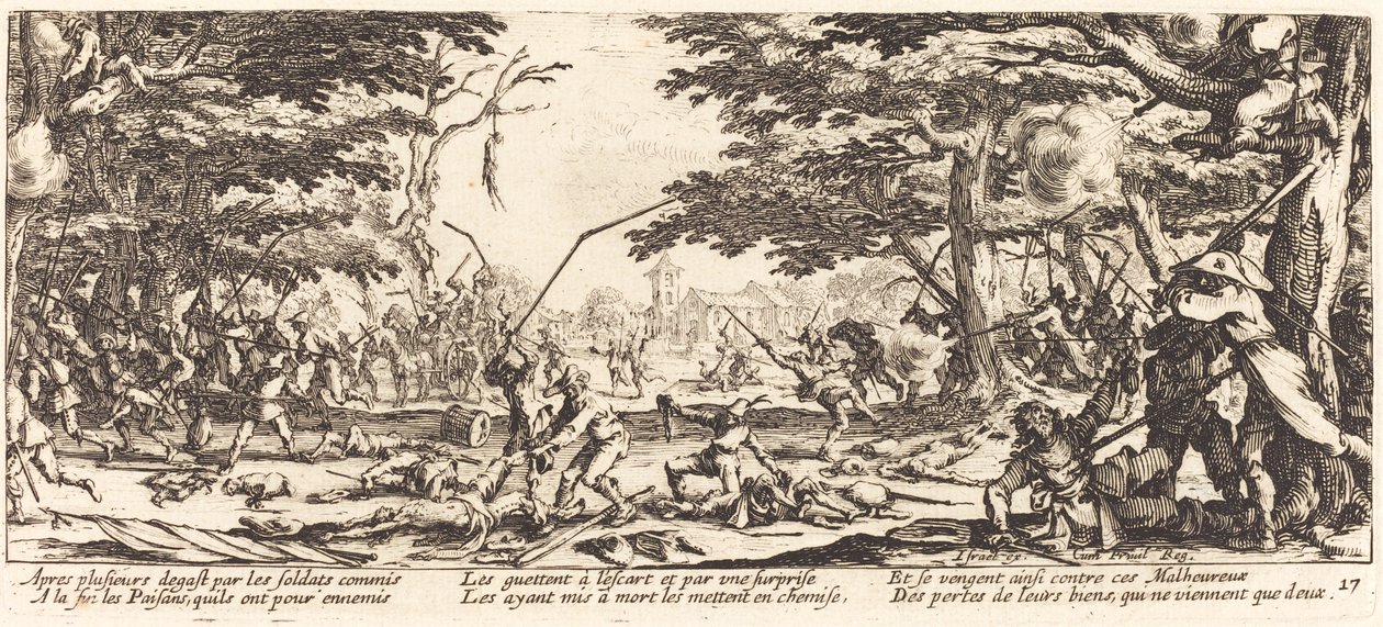 I contadini si vendicano da Jacques Callot