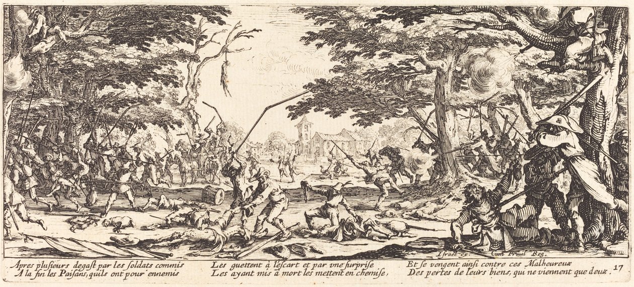 I contadini si vendicano da Jacques Callot