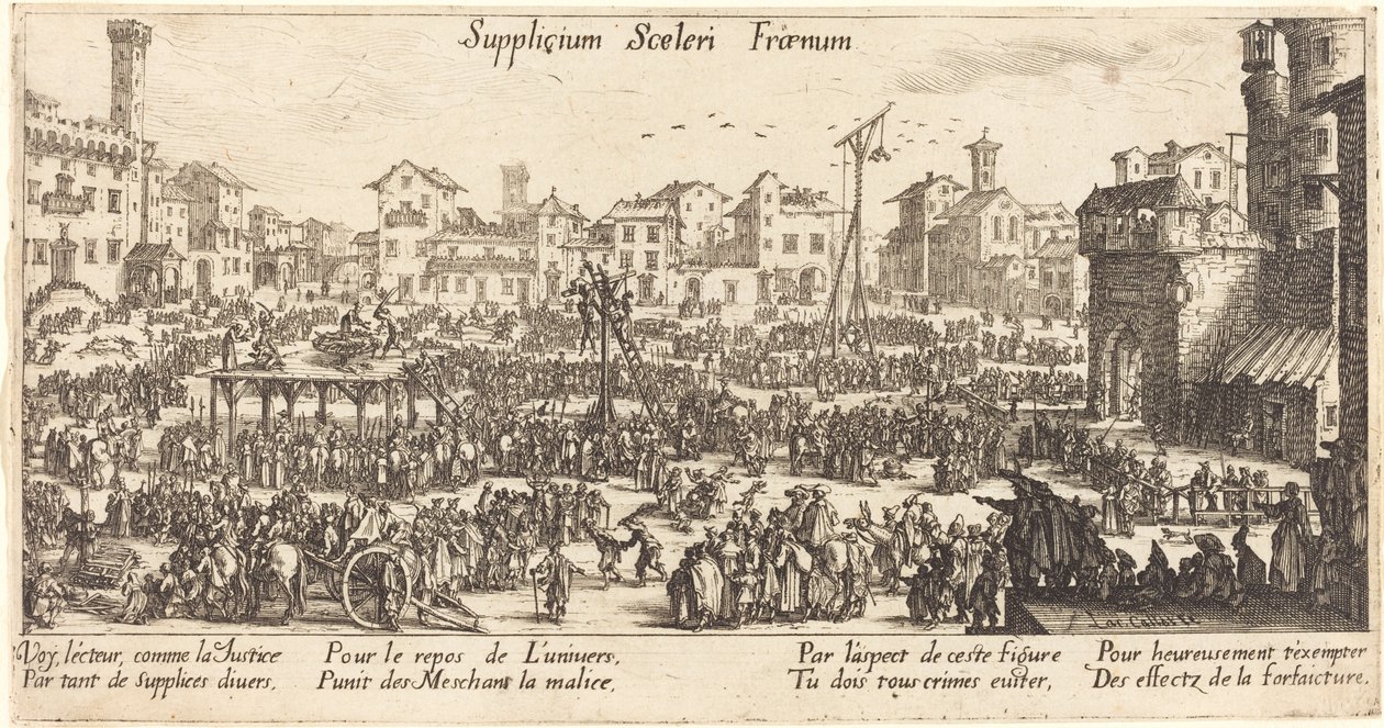Le punizioni da Jacques Callot
