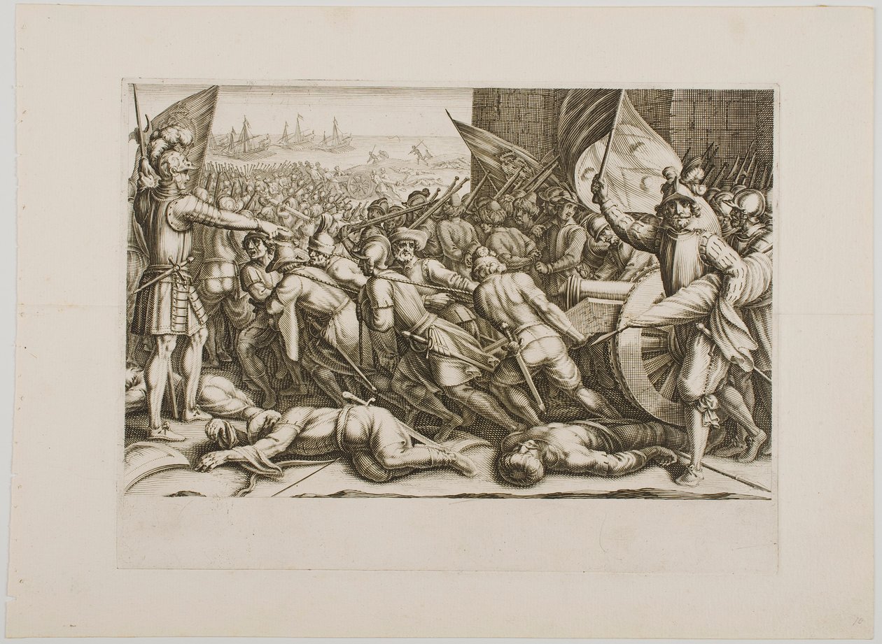 Il reimbarco delle truppe, dalla serie «La vita di Ferdinando de