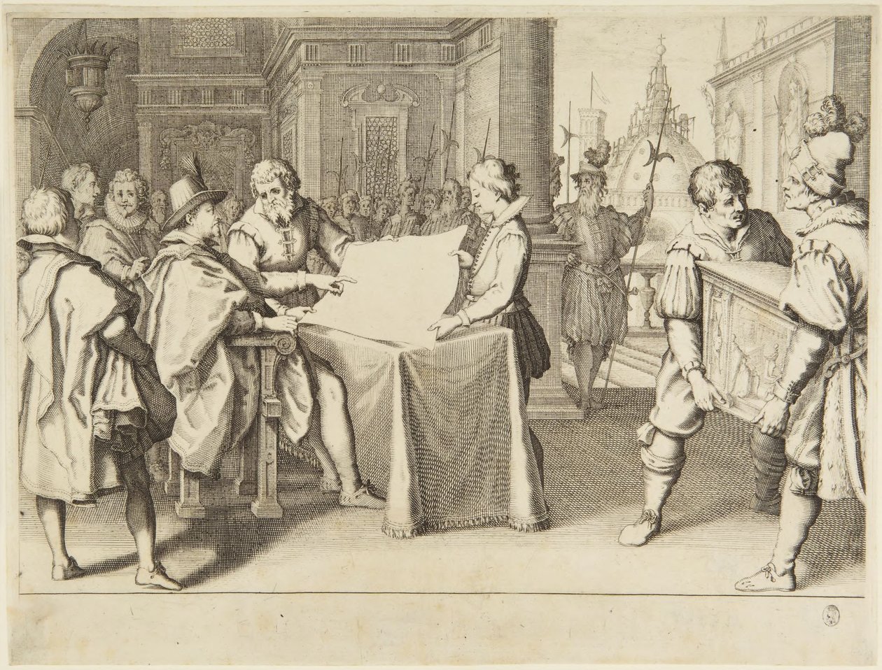 Il restauro della cupola di Santa Maria del Fiore a Firenze da Jacques Callot