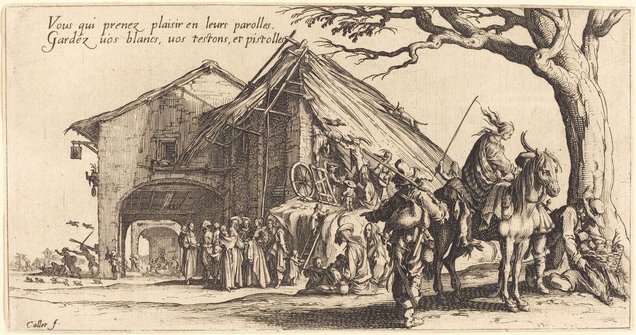 Il Luogo di Sosta da Jacques Callot