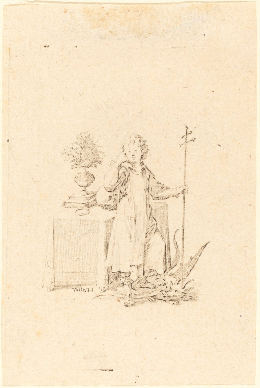 Il giovane Gesù da Jacques Callot