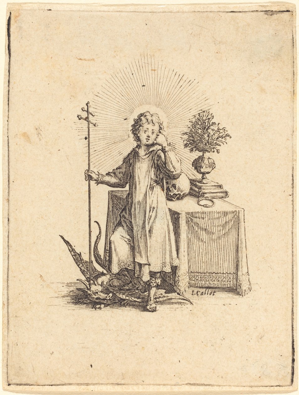 Il Giovane Gesù da Jacques Callot