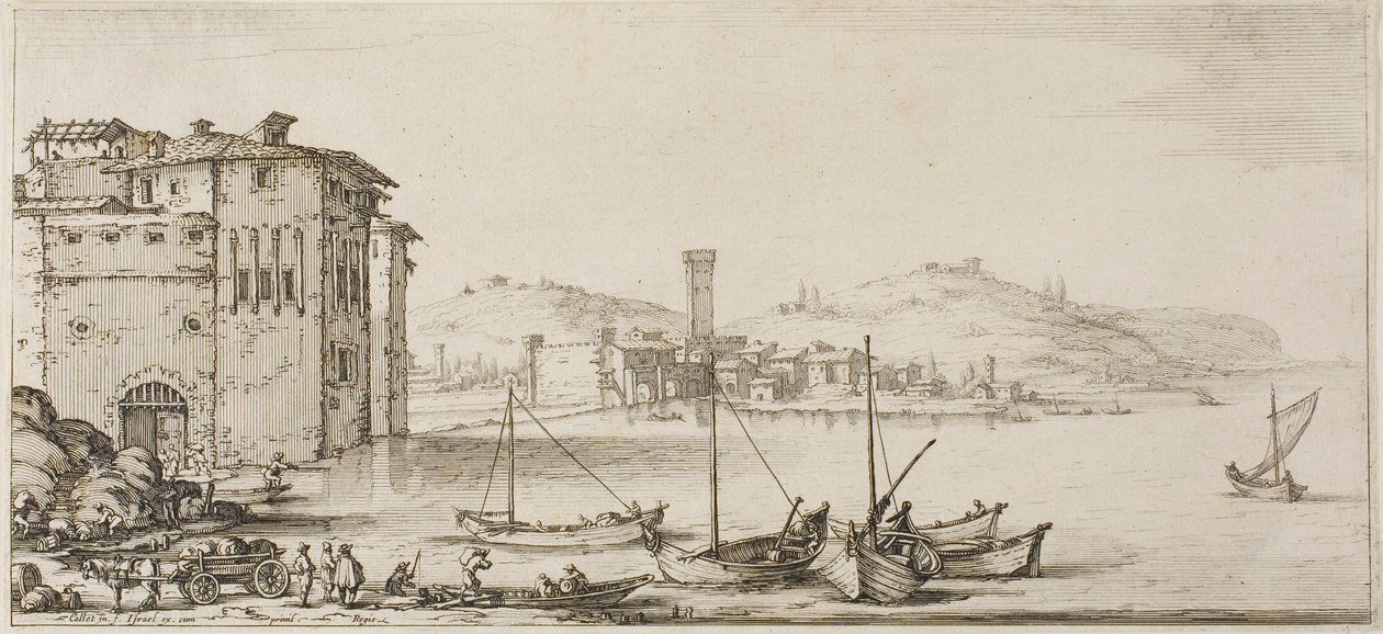 Lo Zanni o Scapino, dai Tre Comici Italiani da Jacques Callot