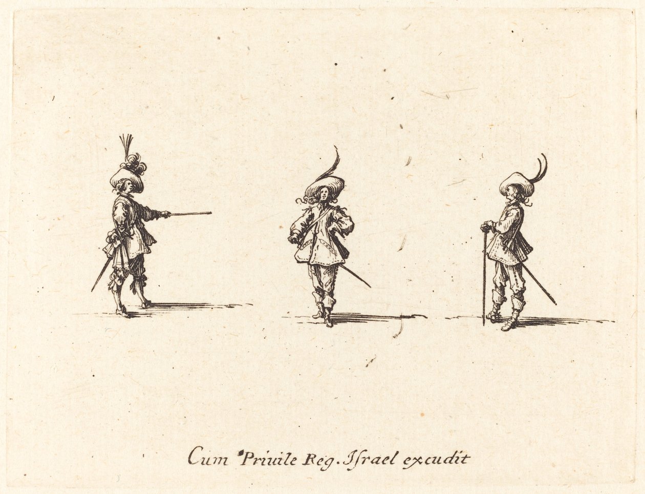 Esercizio senza armi da Jacques Callot